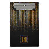 Mini Porte-bloc Galaxy Star Lights avec DO-IT-YOURSELF Monogramme (Devant)