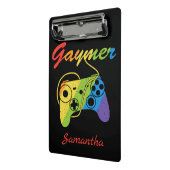 Mini Porte-bloc Gaymer | Rainbow Video Game Controller | Jeux (Angle2)