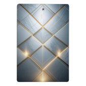 Mini Porte-bloc Géométrie dorée Marbre Luxe Motif (Dos)