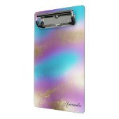 Mini Porte-bloc Glam arc-en-ciel Iridescendant (Angle2)