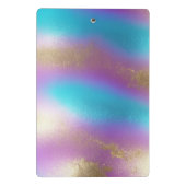 Mini Porte-bloc Glam arc-en-ciel Iridescendant (Dos)