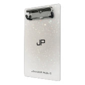 Mini Porte-bloc Glamour tendance Monogram Élégant Modèle moderne (Angle2)