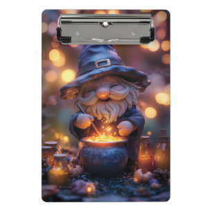Mini Porte-bloc Gnome souriant Stirring Magic Pot