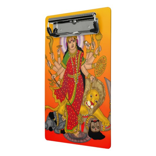 Mini Porte-bloc Goddess Durga Clipboard (Angle2)