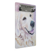 Mini Porte-bloc Golden retriever (Incliné)