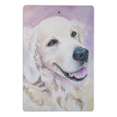 Mini Porte-bloc Golden retriever (Dos)