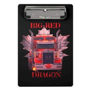 MINI PORTE-BLOC GRAND DRAGON ROUGE