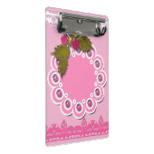 Mini Porte-bloc Grattage rose (Incliné)