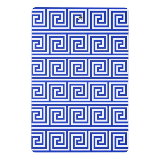 Mini Porte-bloc Grec Meander Carré Motif (Dos)