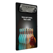 Mini Porte-bloc Grève de bol de texte personnalisé (Incliné)