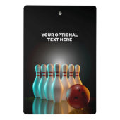 Mini Porte-bloc Grève de bol de texte personnalisé (Dos)