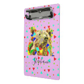 Mini Porte-bloc Grizzly Bear Rose (Angle2)