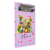 Mini Porte-bloc Grizzly Bear Rose (Incliné)