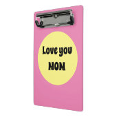 Mini Porte-bloc Gros point jaune (Angle2)