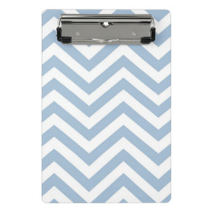 Mini Porte-bloc Grunge bleu-clair Chevron texturisé
