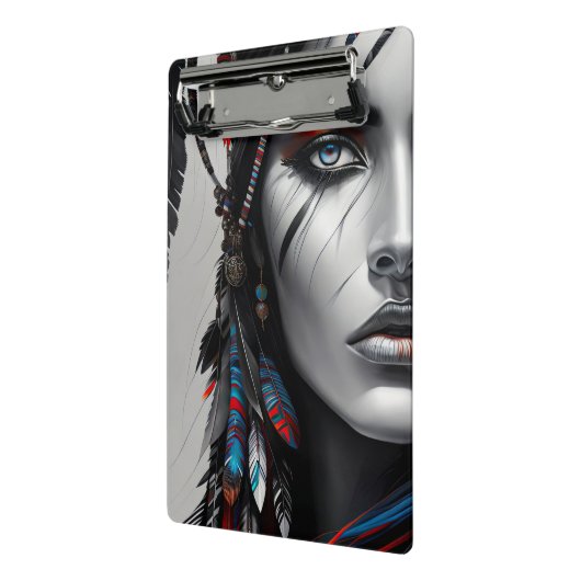 Mini Porte-bloc Guerrier tribal (Angle2)