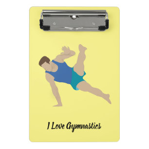 Mini Porte-bloc Gymnaste masculin