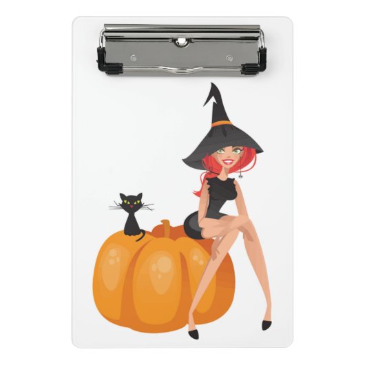 MINI PORTE-BLOC HALLOWEEN WITCH (Devant)