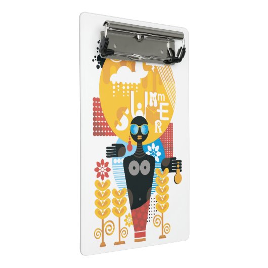 Mini Porte-bloc Heure d'été (Incliné)