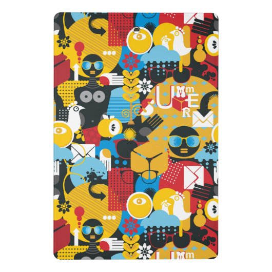 Mini Porte-bloc Heure d'été (Dos)