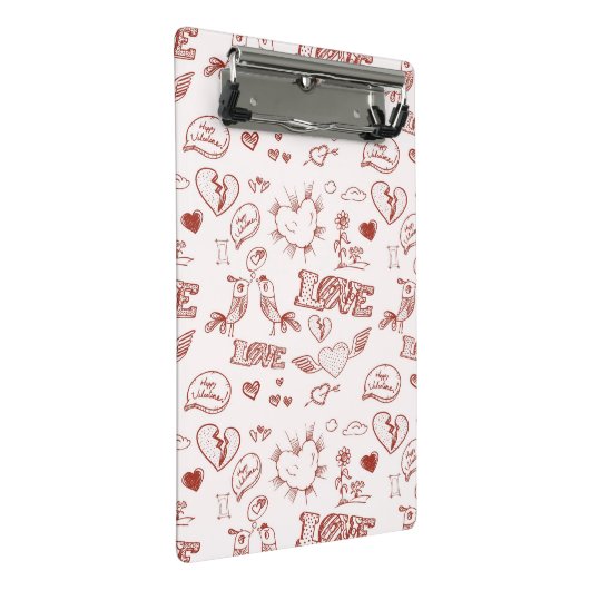 Mini Porte-bloc Heureuse Sainte-Valentin (Incliné)