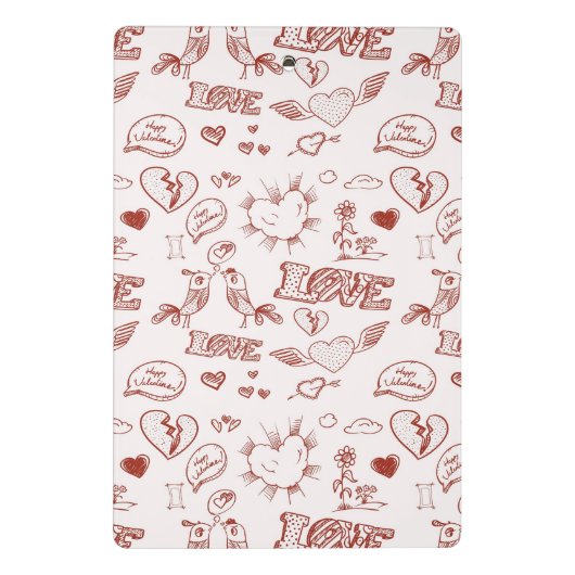 Mini Porte-bloc Heureuse Sainte-Valentin (Dos)