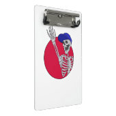 Mini Porte-bloc Hey Amis Cool et drôle Squelette (Incliné)