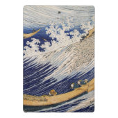 Mini Porte-bloc Hokusai Ocean Waves Sea Boats (Dos)