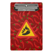 Mini Porte-bloc Hot pepper danger (Devant)