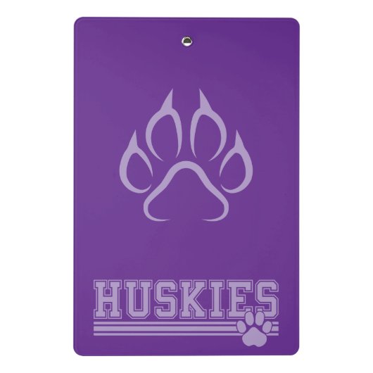 Mini Porte-bloc Huskies (Dos)