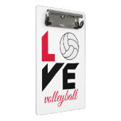 Mini Porte-bloc I Love volleyball (Incliné)