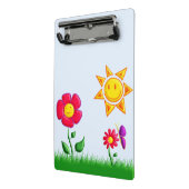 Mini Porte-bloc Illustration de jardin (Angle2)