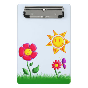 Mini Porte-bloc Illustration de jardin