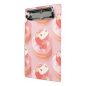 Mini Porte-bloc Illustration de tarte aux fraises (Angle2)