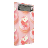 Mini Porte-bloc Illustration de tarte aux fraises (Incliné)