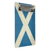 Mini Porte-bloc Illustration écossaise grunge de drapeau (Incliné)