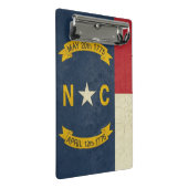 Mini Porte-bloc Illustration grunge de la Caroline du Nord (Incliné)