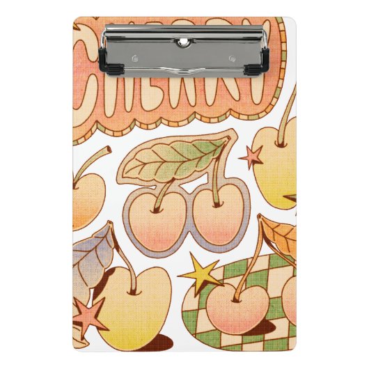 Mini Porte-bloc Illustrations Cherry / Cherry (Devant)