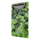 Mini Porte-bloc Impression botanique de lierre vert (Angle2)