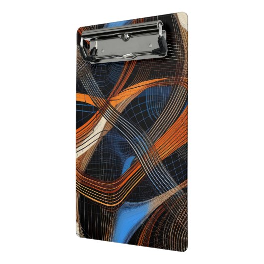 Mini Porte-bloc Impression d'art Abstrait (Angle2)