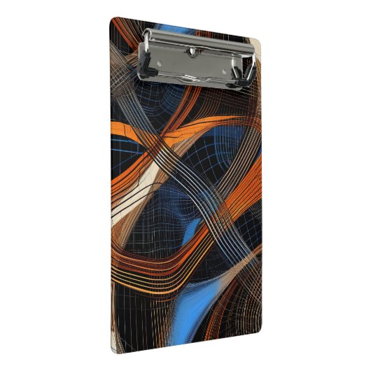 Mini Porte-bloc Impression d'art Abstrait (Incliné)