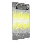 Mini Porte-bloc Indicateur Abstrait de la Fierté Demigender (Incliné)