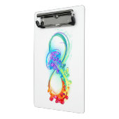 Mini Porte-bloc Infinity avec Rainbow Jellyfish (Angle2)
