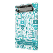 Mini Porte-bloc Infirmière / Étudiant Médicale - Ajouter Votre Nom (Angle2)