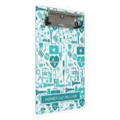 Mini Porte-bloc Infirmière / Étudiant Médicale - Ajouter Votre Nom (Incliné)