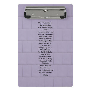 Mini Porte-bloc Inspiration du milieu de travail