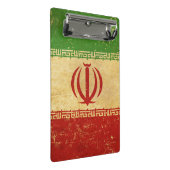 Mini Porte-bloc Iran - Drapeau Vintage (Incliné)