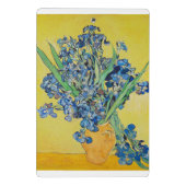 Mini Porte-bloc Irises Vincent van Gogh (Dos)
