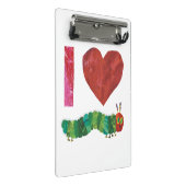 Mini Porte-bloc J'Aime La Caterpillar Très Affamée (Incliné)