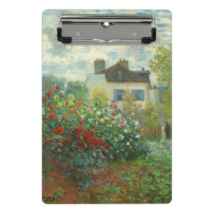 Mini Porte-bloc Jardin d'artiste de Monet à Argenteuil Peinture